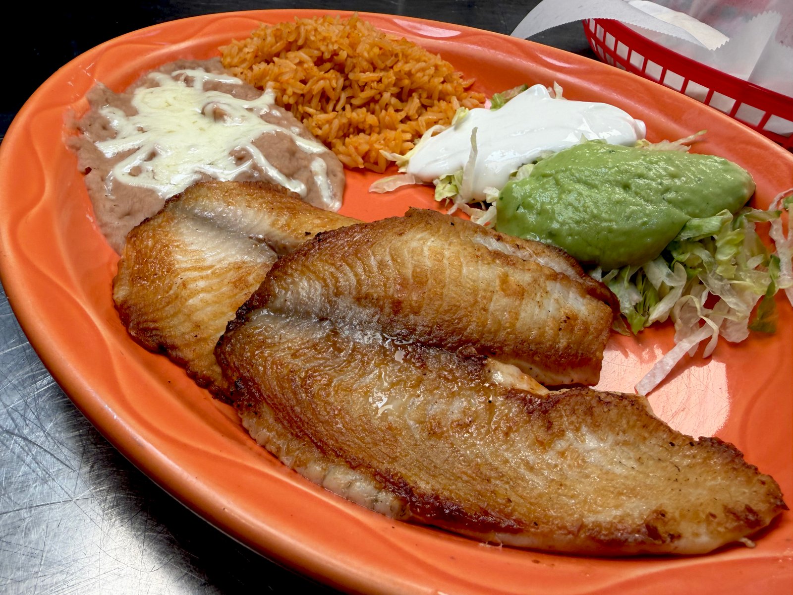 Filete de Pescado at Taqueria Los Primos in Santa Cruz, CA