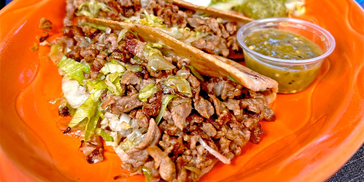 Machete Tacos at Taqueria Los Primos in Santa Cruz, CA